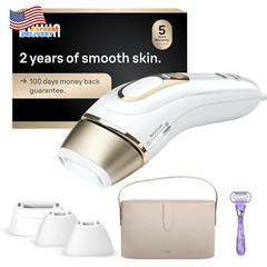 Laser Hair Removal Pro 5 Latest Generation IPL w/Wide Head & Two Precision Heads