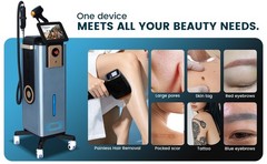 2IN1 4000W Diode Pico Laser Ice Painless Hair & Tattoo Removal Salon Machine