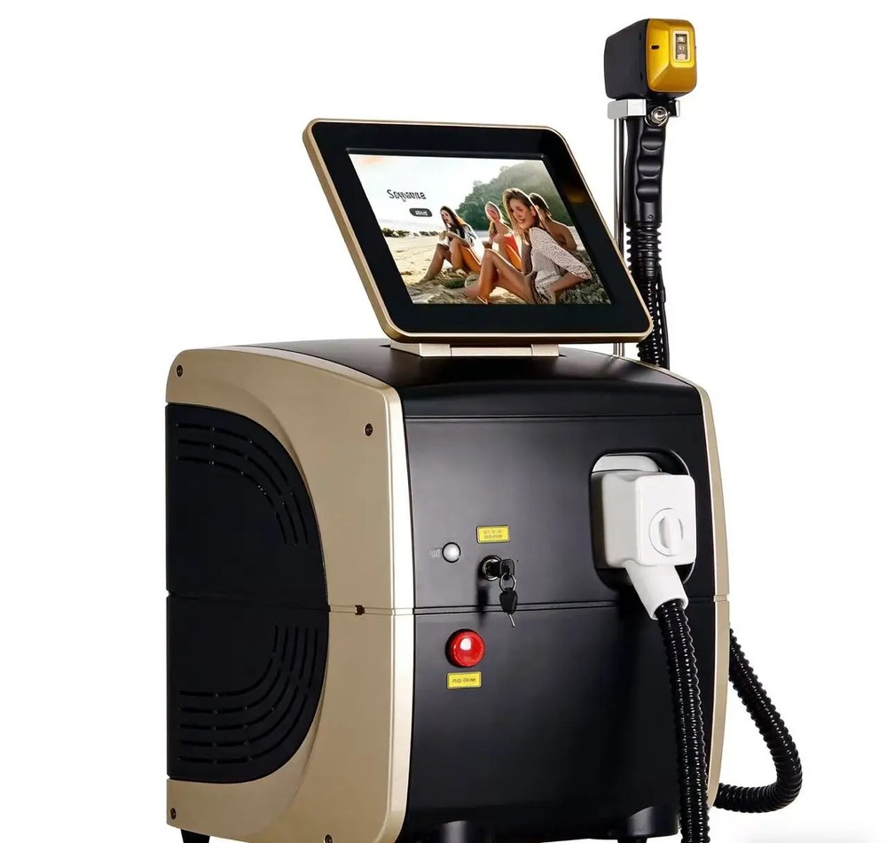 Laser hair removal device: permanent, painless hair removal and skin whitening