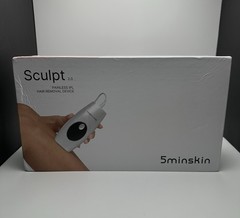 5minskin Sculpt 2.0 Painless IPL Hair Removal Device w/Sunglasses**WORKS**