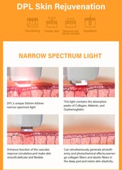 Permanent IPL OPT DPL Laser Hair Removal Machine Acne Vascular Removal Device