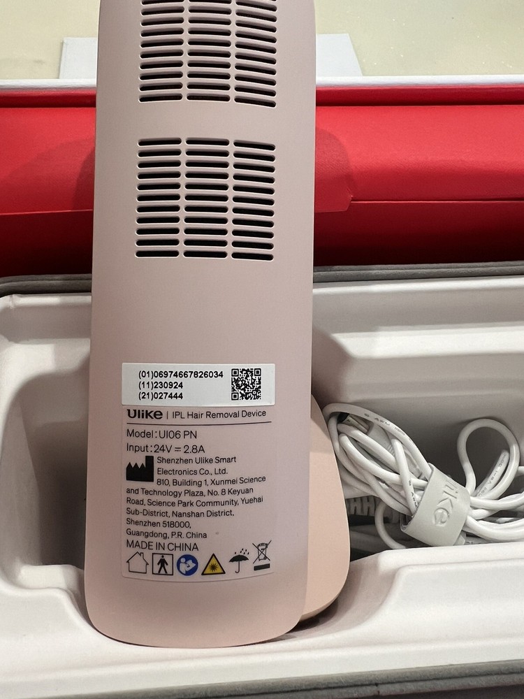 Ulike Air 3 IPL (Pink) Laser Hair Removal Device for Women and Men Cooling NIB