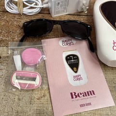 HAPPY CURVES Beam IPL Laser Hair Removal Device – At-Home Permanent Body Hair