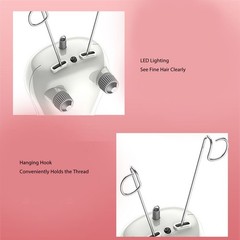 2-USB Thread Face Epilator With LED Lighting For Sensitive Skin