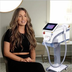 2026 Ice Titanium Soprano Permanent Painless Diode Laser Hair Removal Machine