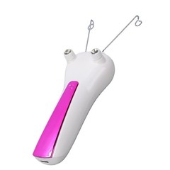 2-USB Thread Face Epilator With LED Lighting For Sensitive Skin