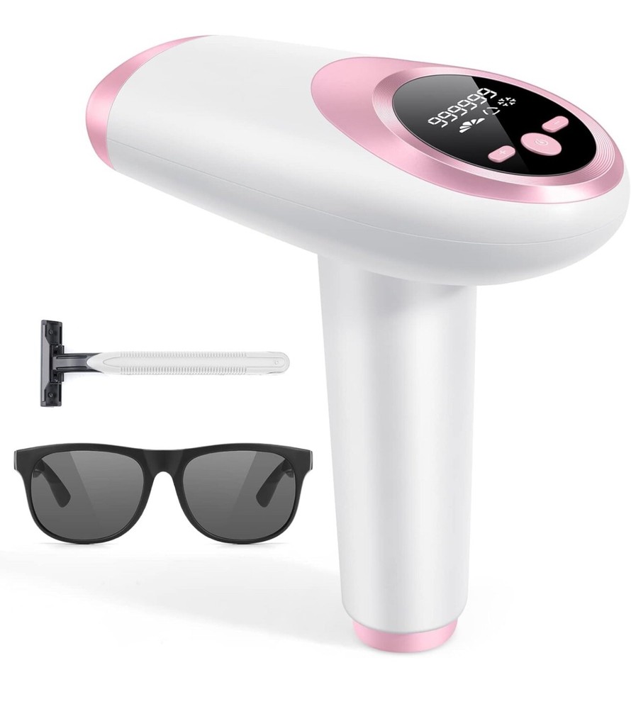 Laser Hair Removal for Women and Men, IPL Hair Removal Flashes Permanent Silky
