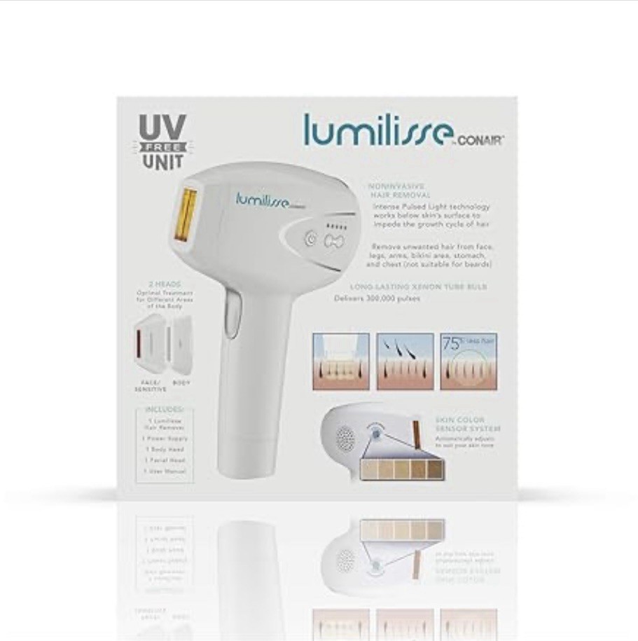 Conair Lumilisse IPL Technology, Whole Body Hair Removal Device. New.