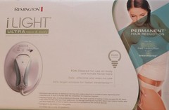 Remington iLIGHT Ultra Face and Body IPL Hair Removal System