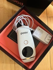 Nood The Flasher v2.0 IPL Hair Removal Device, Skin Safe, Black, Corded