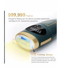 Huieter IPL Ice Laser Hair Removal for Women and Man Painless Permanent 999,999
