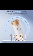 ⚡️Laser Hair Removal Ubroo IPL Hair Removal Device with 5℃ Ice Cooling, 3 In 1
