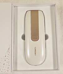 CARESKY IPL Hair Removal Device Laser Kit Goggles Charger Box