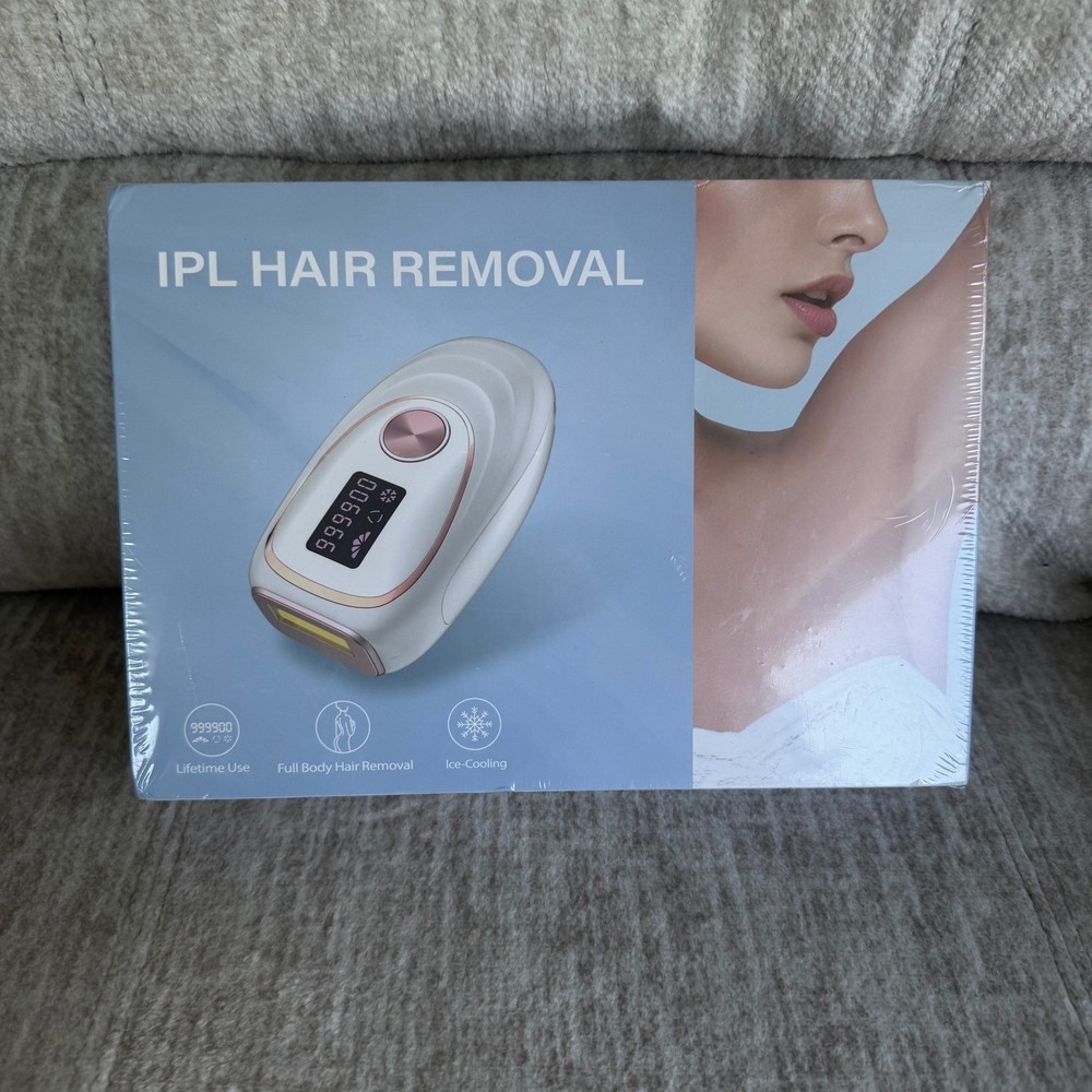 IPL Hair Removal Device Ice-Cooling 999900 Flashes Full Body Permanent