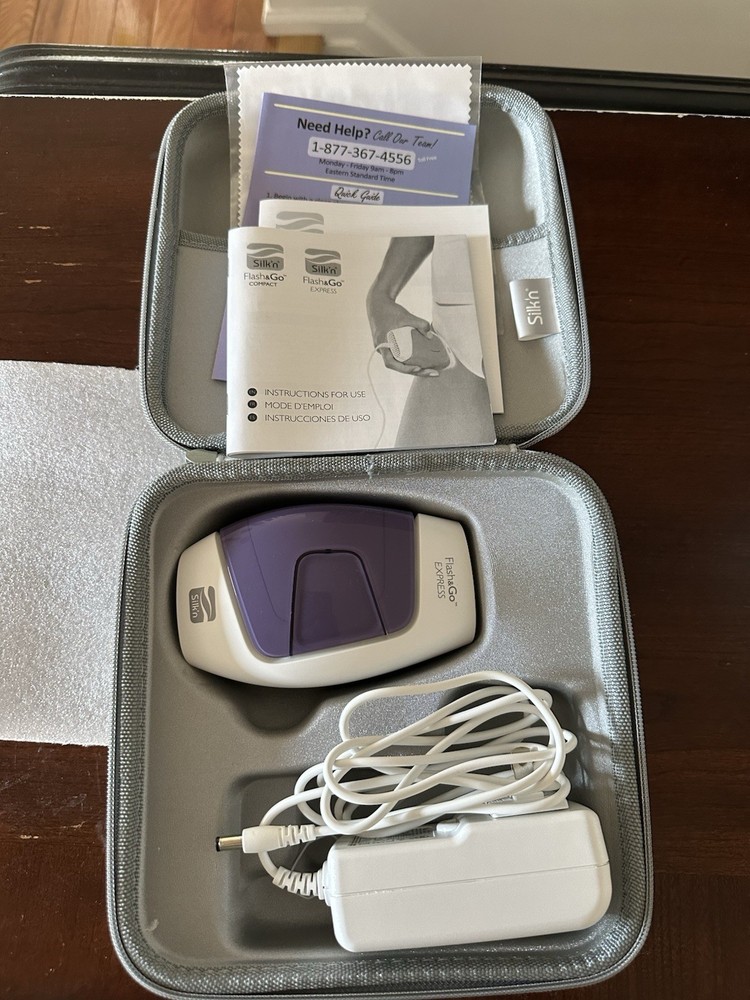 Silk’n Flash&Go Express IPL Hair Removal Device with Case & Charger