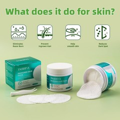 Ingrown Treatment Hair Pads, with AHA+BHA, Ingrown Hair Wipes For Bikini Area…