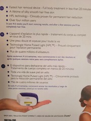 Silk’n Flash & Go Permanent Hair Removal Device, PK108833C, Never Used, Open Box