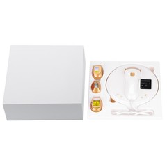IPL Permanent Hair Removal 40J 530-1200nm 3 Attachments 10 Levels Home Use