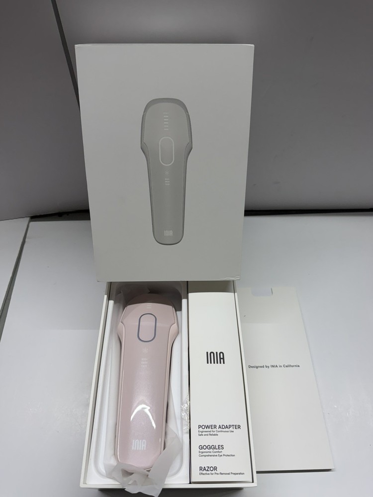 INIA HAUTE Pro IPL Laser Hair Removal – Ice Cooling – Light Pink