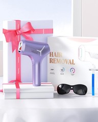 LYSMOSKI Laser Hair Removal for Women and Men, At-Home IPL One Size, Purple