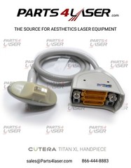 CUTERA TITAN XL HAND PIECE, FULLY REFURBISHED AND CHARGED W/ PULSES P4L3385