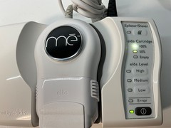 Iluminage Beauty ME Smooth Epilator/Shaver HU-FG00501 w/FULL elos Cartridge
