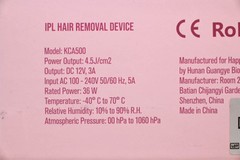 Happy Curves BEAM IPL Laser Hair Removal Device KCA500