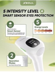 XSOUL At-Home IPL Hair Removal for Women and Men Permanent Hair Removal