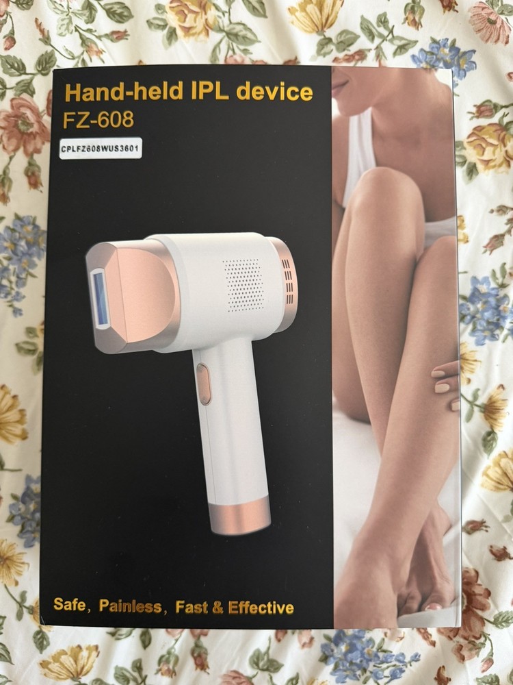 Aopvui IPL Handheld Laser Hair Removal Device FZ-608 999999 Flashes