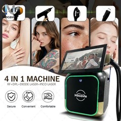 2026 Mecavie 4-In-1 RF DPL Multi-Wave Ice Cooling Salon Skin Care Equipment