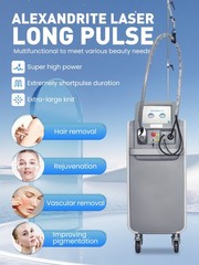 755/1064nm Alexandrite Long-Pulse Fiber Semiconductor Laser Hair Removal Machine