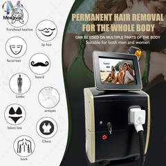 Ice Cooling Diode Laser Painless Whole Body Hair Removal Beauty Equipment
