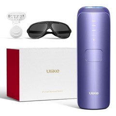 Ulike Air 3 UI20DB IPL Hair Removal Device in Purple Long-Lasting Results (EUC)