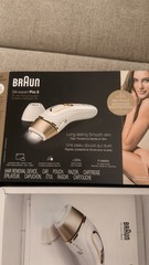 Braun Silk-expert Pro 5 IPL Hair Removal Device White Gold Pouch Razor Body Face