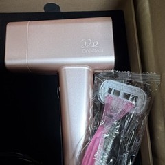 IPL Hair Removal Device Ice Cooling Corded Electric Rose Gold/Pink