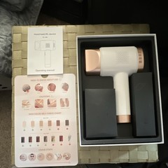 IPL Hair Removal Device FZ-608 999999 Flashes 9 Settings Corded White/RG