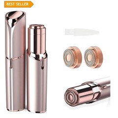 2-In-1 Women’s Facial Hair Remover – Travel-Friendly with Stainless Steel Blades