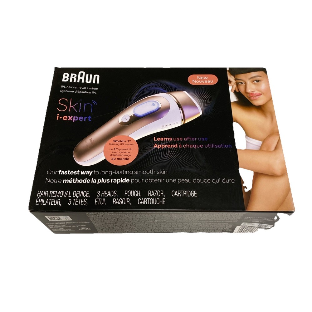 Braun IPL Skin i·expert At home Hair Removal 3-Heads