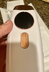 Permanent hair removal For Men & Women 999,999 Flashes Rose Gold/White-No Box.