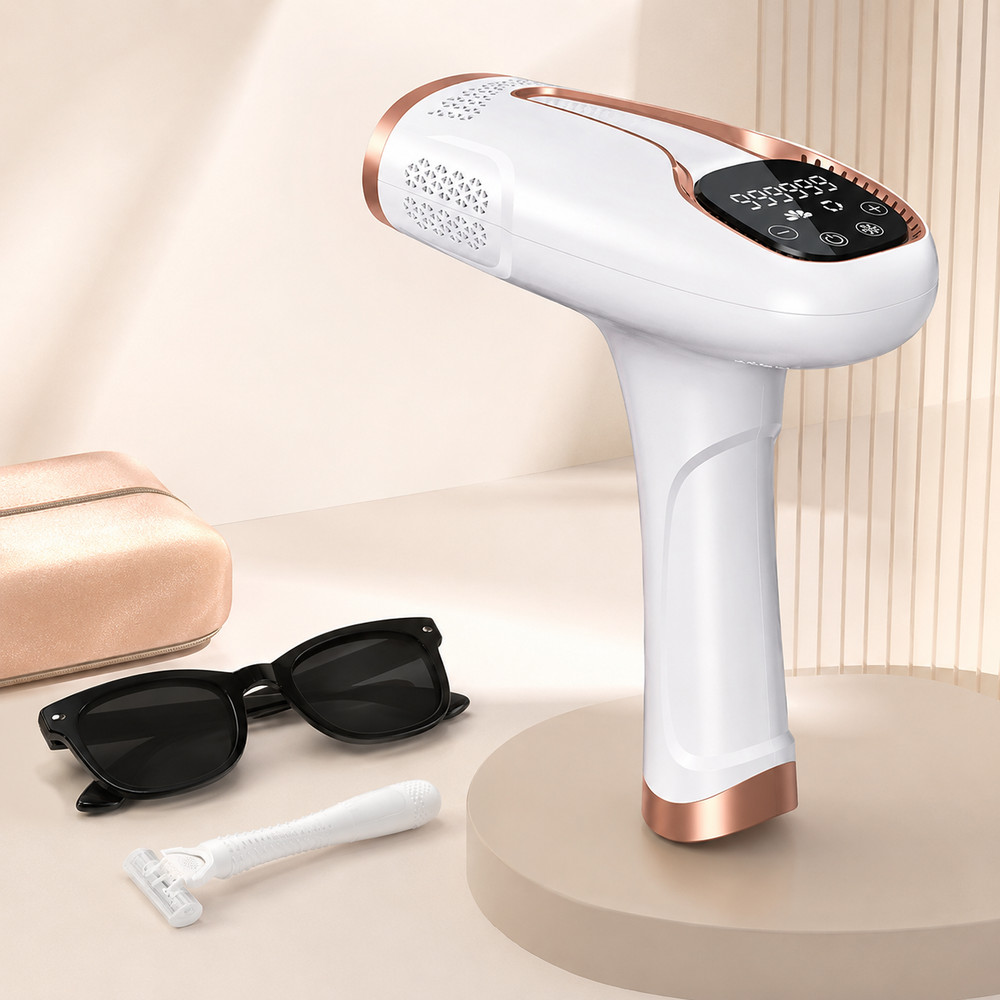 IPL Hair Removal Device 999999 Flashes – Permanent Hair Remover for Women & Men