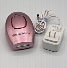 RoseSkin Co IPL Laser Hair Removal Handset Rose Gold Gently Used Tested Working