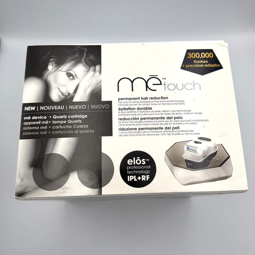 iluminage mēTouch FG70701 Home Permanent Hair Removal with box & manual -NEW-