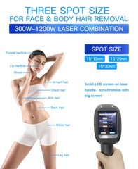 1064/755/810nm Painless Diode Laser Hair Removal Machine Body Skin Rejuvenation