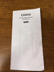 Ulike Air Series UI06 PR IPL Hair Removal Device, Purple, Case & Sunglasses