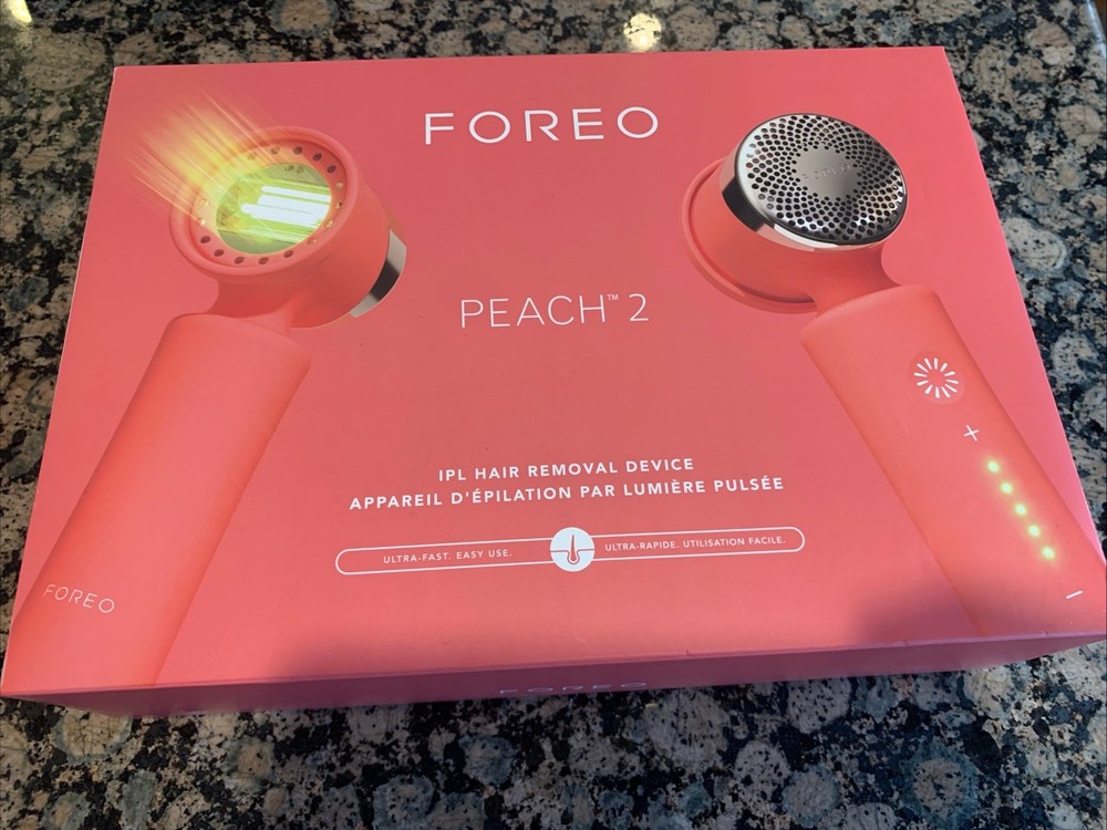 Foreo Peach 2 IPL Hair Removal Device New Sealed – READ