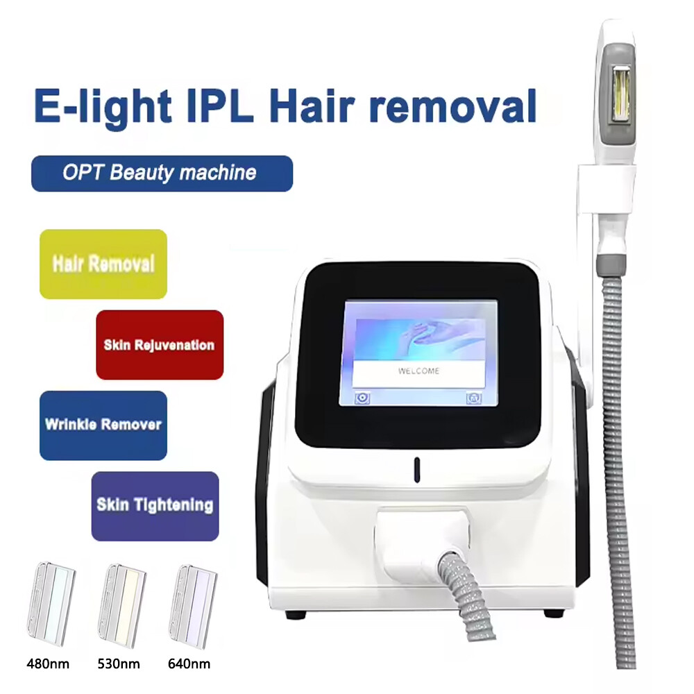 E-light IPL OPT Laser Machine Hair Removal Vascular Removal Skin Rejuvenation