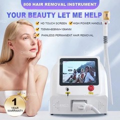 808 Diode Laser Hair Removal Yag 755 808 1064 Diode Laser Hair Removal Machine