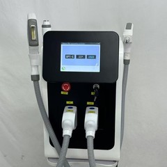 3-in-1 OPT beauty device, laser hair removal, tattoo removal, skin rejuvenation.