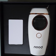 Nood The Flasher v2.0 IPL Hair Removal Device Pain-Free Corded Electric White