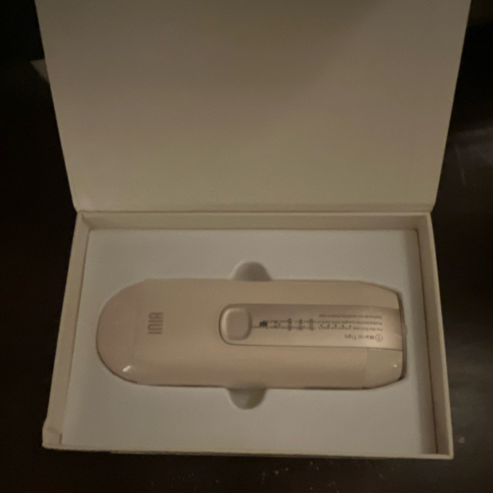 INIA D-1198 Hair Removal Device Raw Cotton with Goggles & Adapter